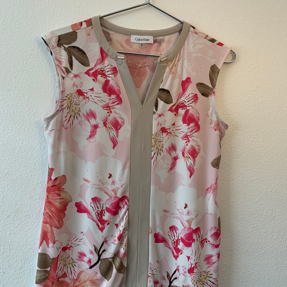 COPY - Calvin Klein dressy shirt with chain desig…